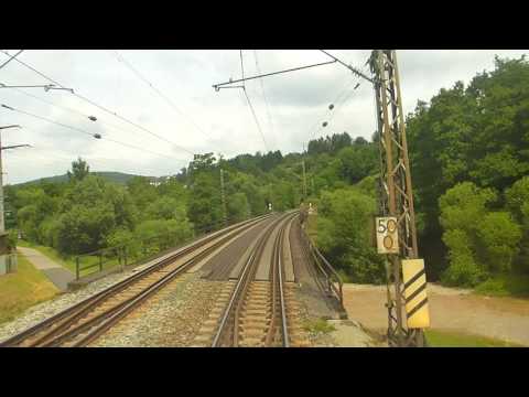 Führerstandsmitfahrt von Gemünden nach Schlüchtern