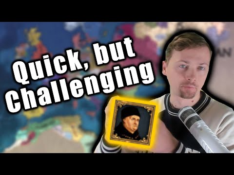 A Quick, but CHALLENGING EU4 Achievement | Good King Rene