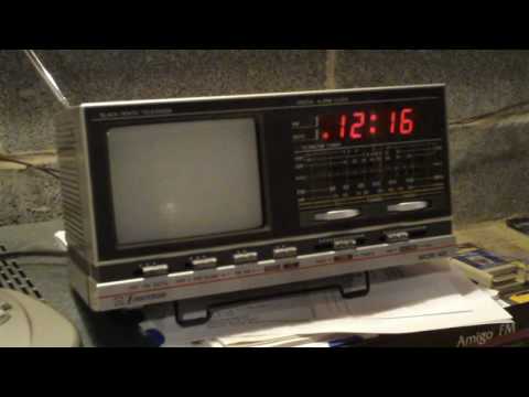 1984 Emerson clock TV/radio