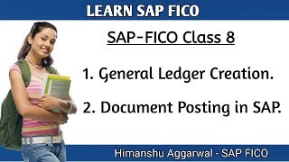 SAPFICO -GL Creation and Document Posting in SAP