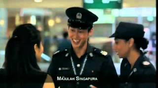 Majulah Singapura - Singapore National Anthem on TV