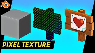 Pixel Perfect Texture & Easy Unwrapping! in Blender 2.8 My Workflow Tutorial.