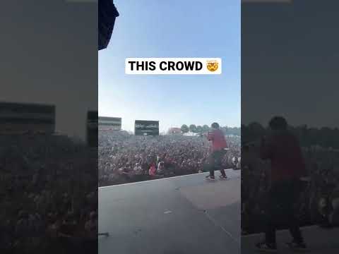 Crazy crowd at Paléo Festival 🔥