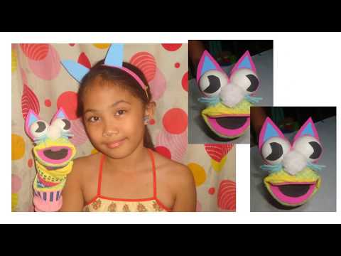 HOW TO MAKE a Cat Sock Puppet