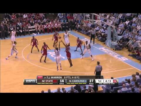 UNC-NC State Game Highlights