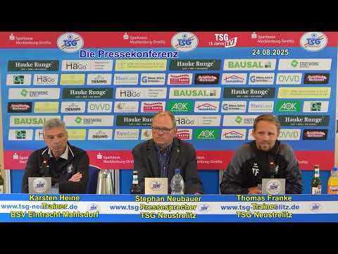 PK 3. ST TSG Neustrelitz - BSV Eintracht Mahlsdorf