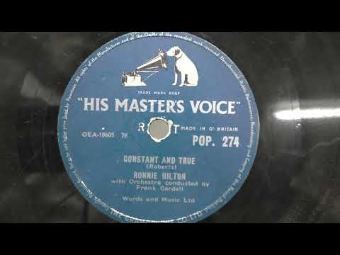 Ronnie Hilton: Constant and true. (1956).