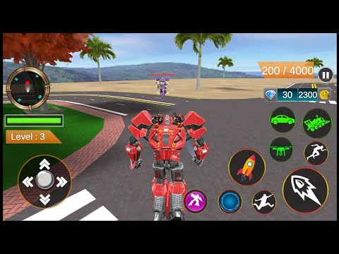Train Robot Car Game 3D - Android Gameplay #2