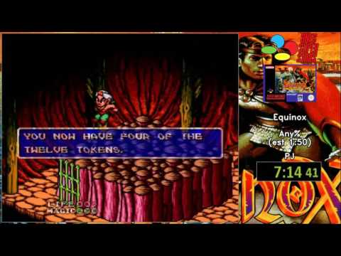 SNES Super Stars 2017 [125] - Equinox (Any%) by PJ