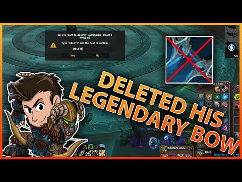 ROGERBROWN DELETED HIS LEGENDARY BOW?!| Daily WoW Highlights #165 |