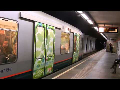 RET metro type SG2 metrostation Beurs Rotterdam