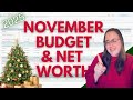 My November Net Worth And Budget Real Numbers Real Life
