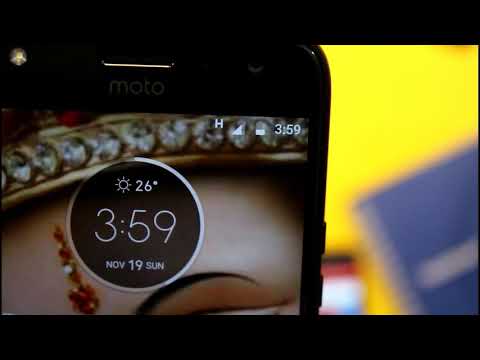 how to Enable Battery percentege % In moto X4 (Hindi)