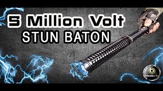 5 Million Volt Stun Gun Baton For Self Defense