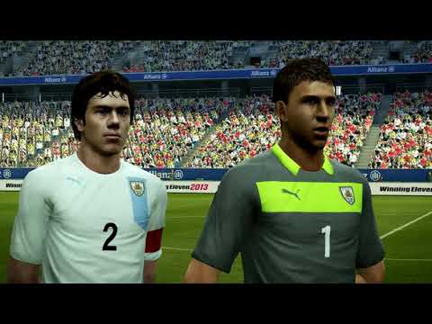 PS3 World Soccer Winning Eleven 2013 2013 FIFA Confederations Cup Group B Spain VS Uruguay