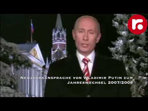 Neujahrsansprache von Wladimir Putin zum Jahreswechsel 2007/2008