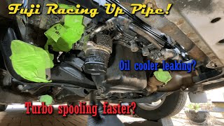 Subaru Catless Fuji Racing up pipe UPGRADE! ** EGT Bypass !