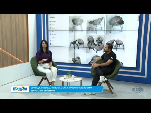 Conheça o trabalho do designer Júnior Brandão com esculturas belíssimas 09 05 2023