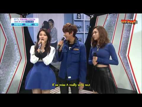 [ENG SUB] 131117 Fei&Suzy Inkigayo MC cut