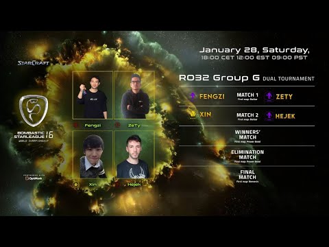 BSL16 RO32 Group G - Fengzi, ZeTy, Razz, Hejek - 5x bo3 - StarCraft BroodWar - Bombastic StarLeague