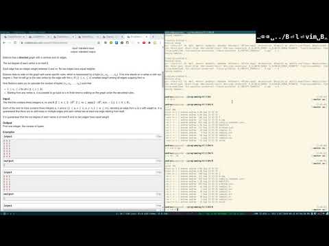 Codeforces Round 664 (Div 1) Screencast (2nd place)