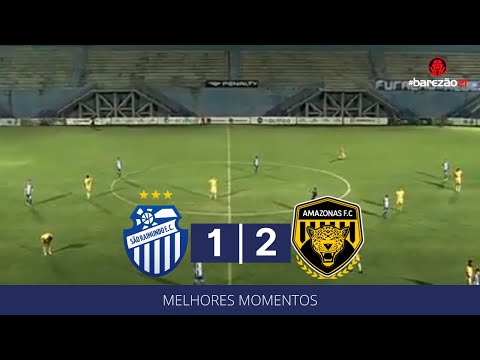 BAREZÃO 2021: MELHORES MOMENTOS DO JOGO ENTRE SÃO RAIMUNDO X AMAZONAS