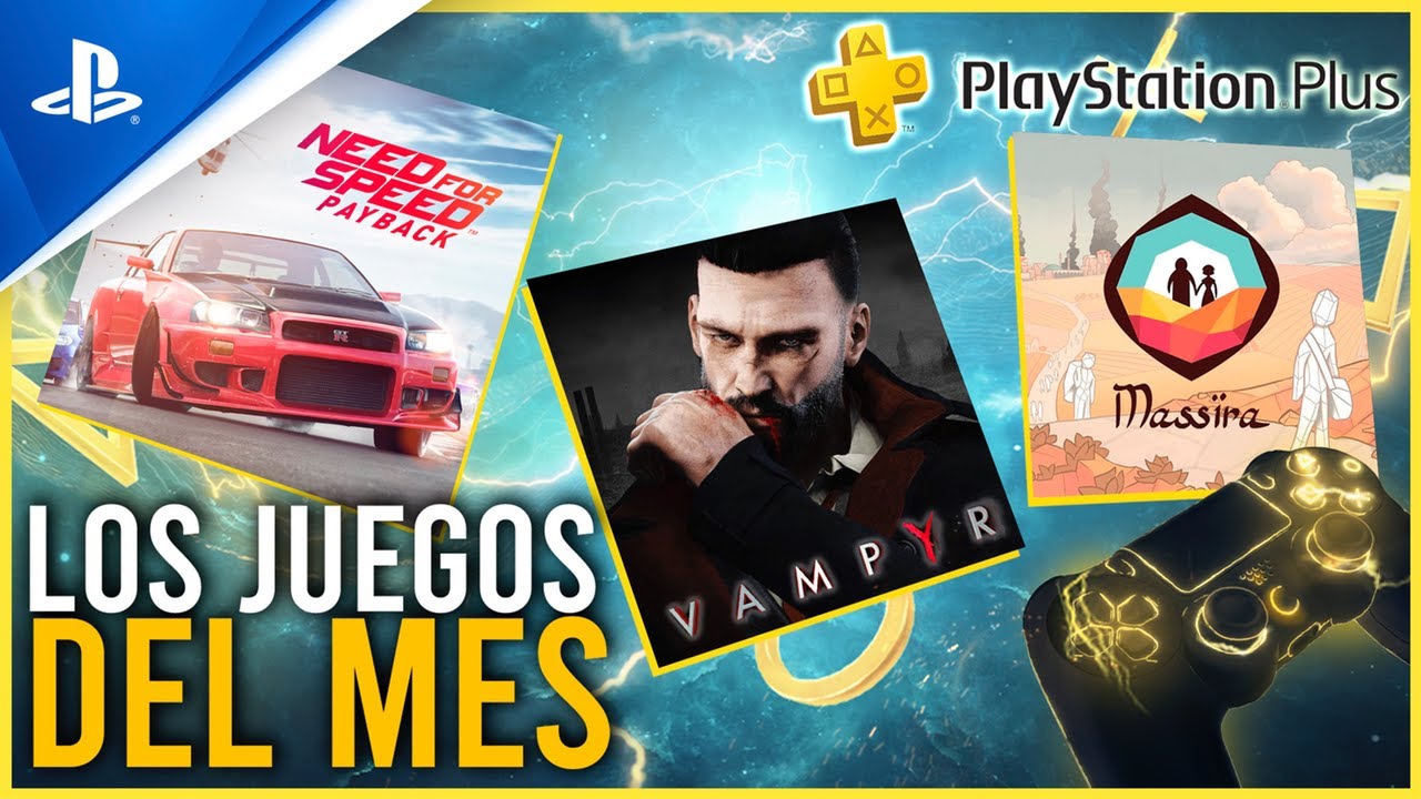 Need for Speed: Payback y Vampyr son tus juegos de PS Plus en octubre