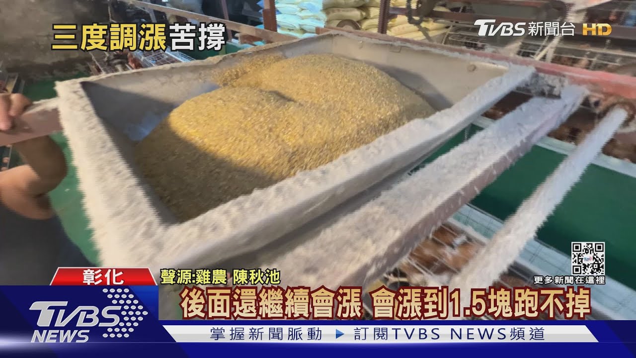 雞排才剛漲!又傳飼料第3度調價「再漲0.7元」