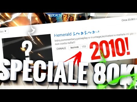 SPECIALE 80K - IL MIO PRIMO CANALE SU YOUTUBE!