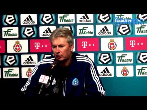 Kocian i Smuda po meczu Wisła 0-1 Ruch (08.03.2014 r.)