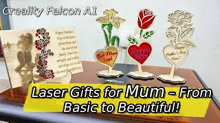 Beginner Laser Projects for Mother’s Day (With WOW Factor!) Using Creality Falcon A1