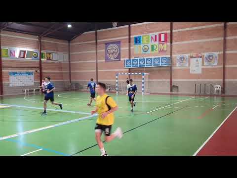 Cb Balonmano Benidorm  Juvenil B- Bm Petrer 1 parte