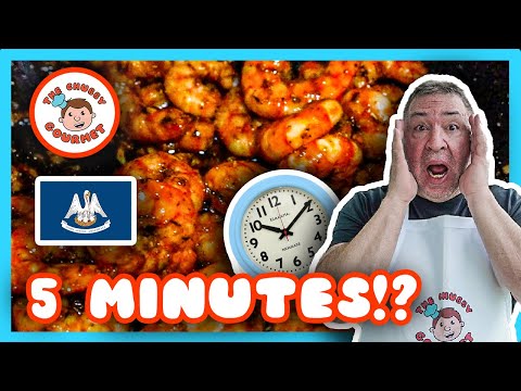 5 Minute Cajun Shrimp Recipe Fast, Spicy & So Good! | The ChubbyGourmet
