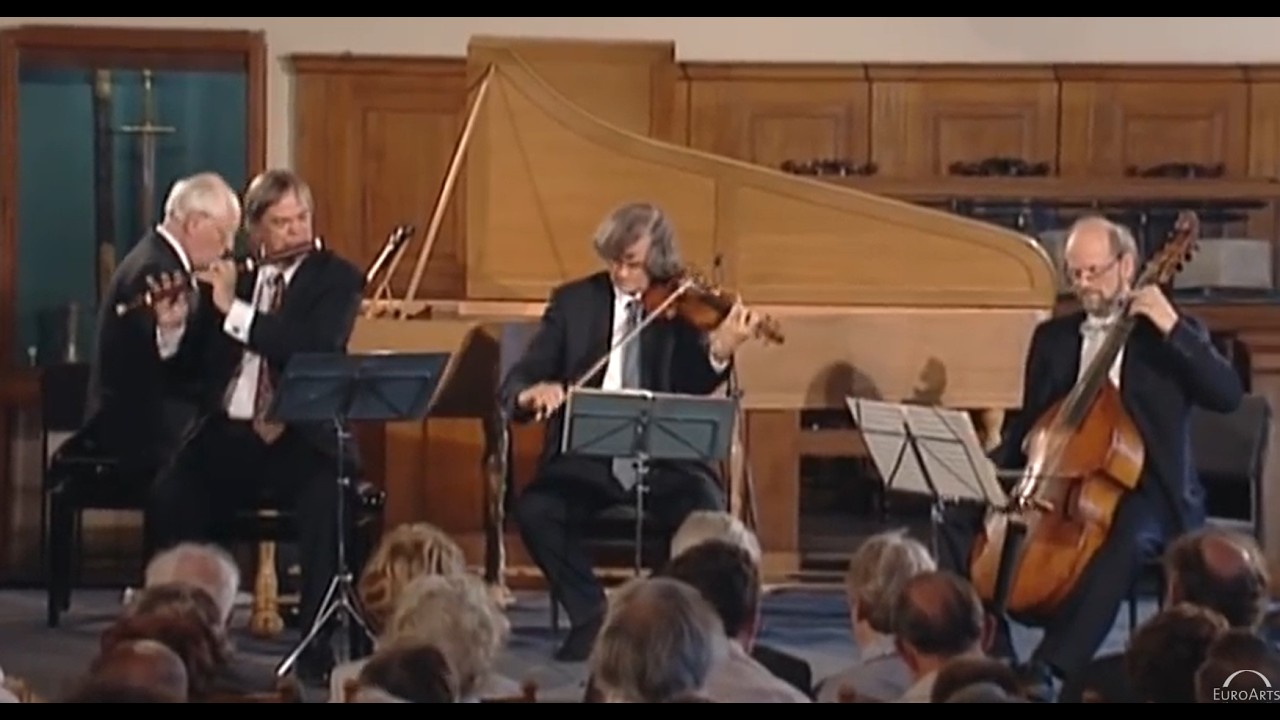 Kuĳken Trio - Bach : Trio Sonata in G BWV.1038 (1987 - Live)