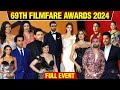 69th Filmfare Awards 2024 FULL Red Carpet Video A Star Studded Night UNCUT