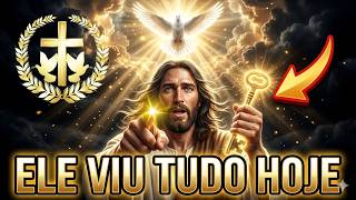 HOJE, O ESPÍRITO SANTO NÃO CONSEGUIU IGNORAR O QUE TE CAUSARAM