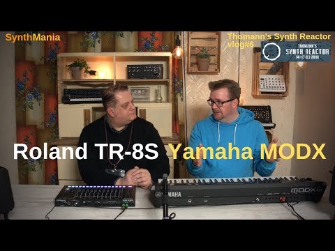 Thomann's Synth Reactor vlog#6 - Yamaha MODX & Roland TR-8S feat. Anders Enger Jensen #TSR19