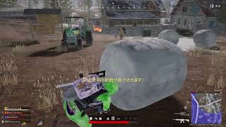 【ps4　pupg】うひゃひゃひゃwwww