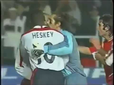 Alpay Ozalan (Turkey) vs David Beckham (England)