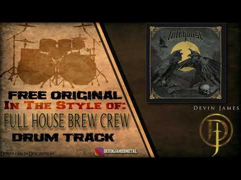 Full House Brew Crew Styled Free Original Drum Track - 145 BPM (FREE WAV & MIDI DOWNLOAD)