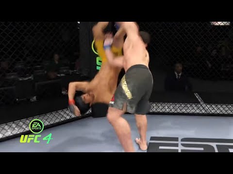 ES SPORTS UFC4 | Bruce Lee vs Khabib Nurmagomedov Super Play