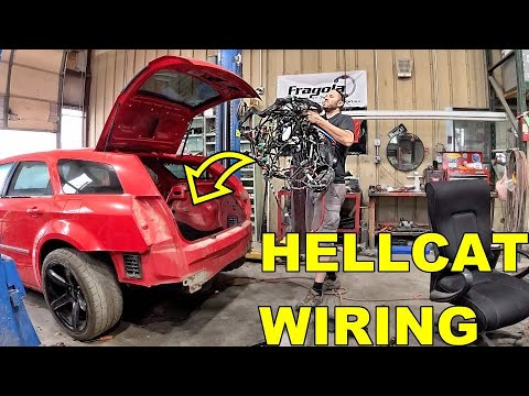 Step by Step Guide Hellcat or Scat Pack Swap Dodge Magnum / 300C / Charger - Wiring Modifications