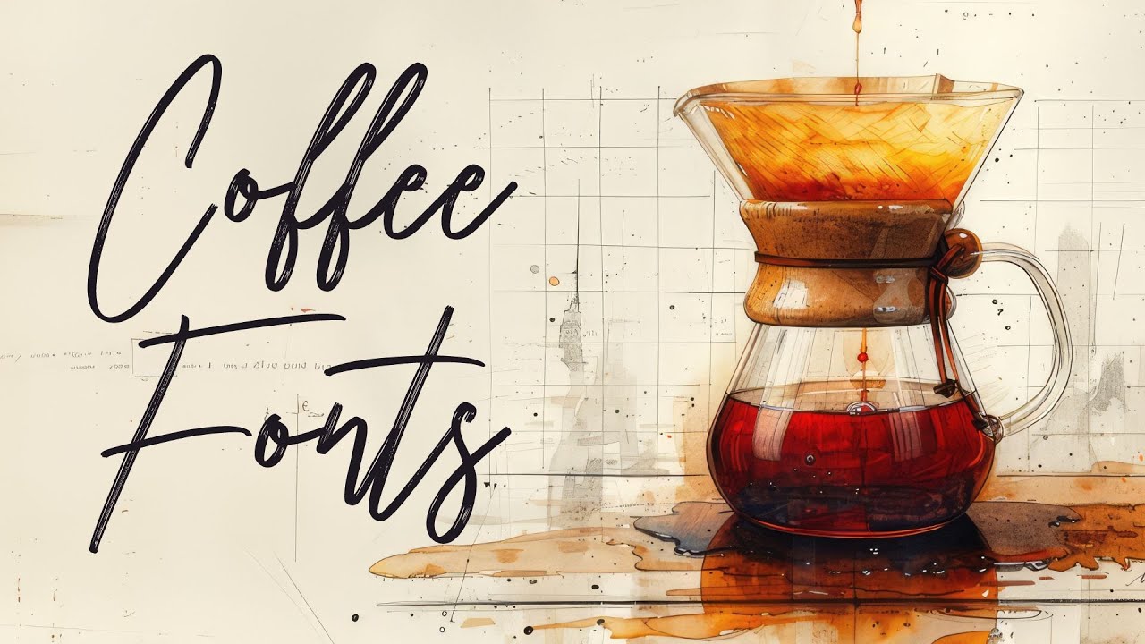 Brew Up Your Designs: Top 15 Coffee-Inspired Fonts