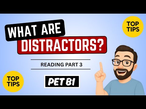 How to PRACTISE for Cambridge PET B1 Reading Part 3