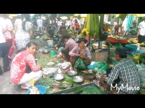 Natural life In Phnom Penh Market - Daily Fresh Food Compilation - Asian Market