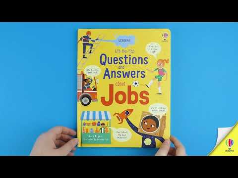 Книга Lift-the-Flap Questions and Answers about Jobs video 1