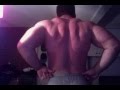 David Amaral is back, arm chest and back flexing 2.0