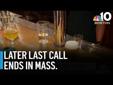 Extended bar hours in Mass. end, but could they return?
