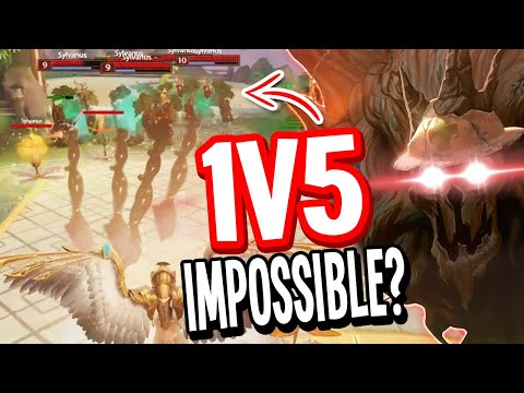 I Took On 5 Of the Hardest Smite Bots at One Time...