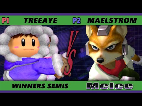 S@X 440 Winners Semis - Treeaye (Ice Climbers) Vs. Maelstrom (Fox) Smash Melee - SSBM